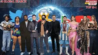 Top 10 Most Searched People in the World 2026 &mdash; Kim Taehyung Takes #1