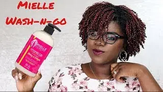 4b 4c Wash N Go with Mielle Honey & Ginger Gel