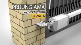 Kiemo vartai - dvivėriai kiemo vartai UAB Metalurga