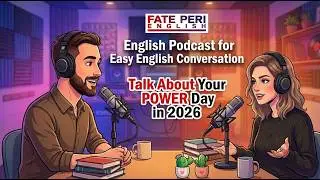 English Podcast for Easy English Conversation 🇺🇸 | Talk About Your POWER Day in 2026