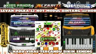 Piano Basuri - Levan Polka 12 Not Modul Bintang Airhor Tutroial Piano