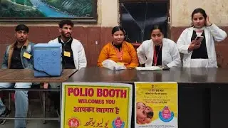 SDM Mahore inaugurates Intensive Pulse Polio Immunization Programme at CHC Mahore.