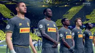 FIFA 20 феерия матча лиги чемпионов боруссия Дортмунд  интер милан