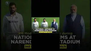 #Indvsaus #4thtest #viratkohli #rohitsharma #pmmodi #nationalanthem #india #modistadium #shorts