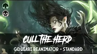 GOLGARI REANIMATOR - A GREAT example of graveyard recursion tech | MTG Arena | Standard | BO1