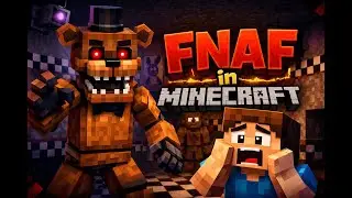 Five Nights at Freddys Map On MInecraft With @Cryuxs @golden5800 @Ascended_Shinobi