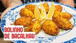 BOLINHO DE BACALHAU, na air fryer e sem trigo! A melhor receita para a sua Páscoa
