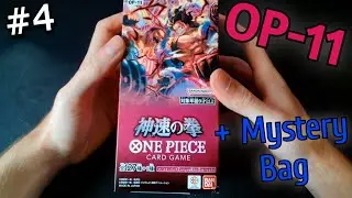 Opening OP-11 Booster Box #4 + Mystery Bag! | One Piece TCG