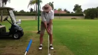 Alan Weiss, Face on, at the Kevin Perkins Golf Academy