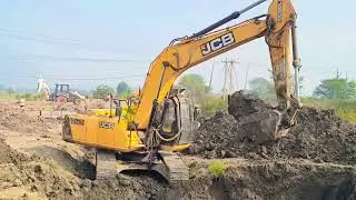 Powerful JCB Excavator at Work | Trending Machine Video ll INFRA JCB machine 2026 😱