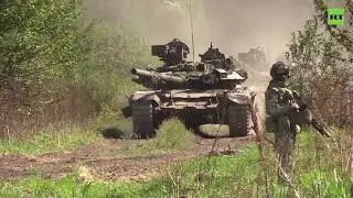 Battle Of Kharkiv - Russian T-90As Tanks - The 27th Guards Motor Rifle Brigade, 1st Guards Tank Army