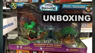 Skylanders Imaginators - ENCHANTED ELVEN FOREST Adventure Pack w/ BOOM BLOOM - UNBOXING