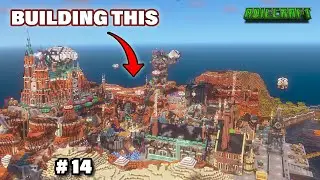 Строительство СТИМПАНКОВОГО ГОРОДА в Minecraft Survival