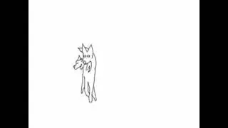 WOLF ANIMATION EPISODE 1 SCENE 3 LINE-ART