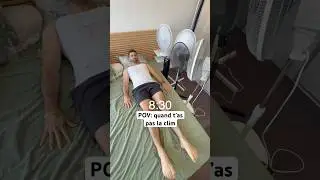POV: quand t&rsquo;as pas la clim #humour #pourtoi #chaleur