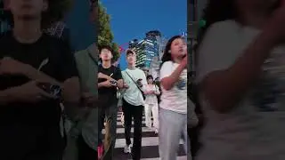 The Famous Shibuya Crossing in Tokyo 🚦| #shorts #shibuyacrossing #shibuya #tokyo #scramblecrossing