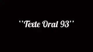 {Texte Oral #93} «Fatigue mental.»