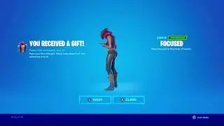Fortnite Gifting Focused Emote