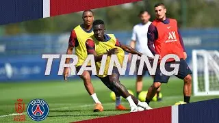 ⚽️ L'entra&icirc;nement avant Stade de Reims v Paris Saint-Germain 🔴🔵