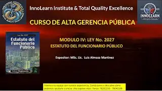 LEY No  2027 ESTATUTO DEL FUNCIONARIO PÚBLICO