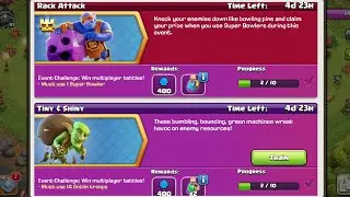 How to Complete Rack Attack, Tiny Shiny & Hog Heaven Event in Clash of Clans