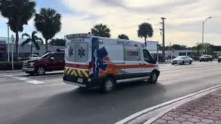 Medics Ambulance 11066 Light And Siren