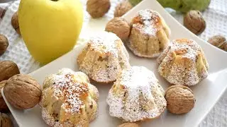 PANETTONI MUFFIN con Noci e Uvetta FACILI E VELOCI
