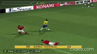 (PES 6) - Ze Roberto wins the game for the Brazilians!