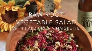 raw root vegetable salad