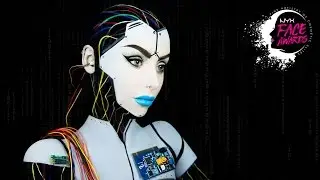 PERFECTION IS AN ILLUSION I ROBOT MAKEUP TUTORIAL I NYX FACE AWARDS UK 2017 I  COCOCHIC