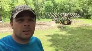 How To Build a High Tunnel Greenhouse Phase 2
