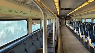 🚃  Bombardier Comet: Final ride on the Bombardier 700 Series train - the entire exo Candiac Line 🚉