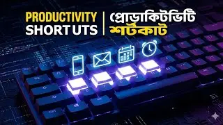 Keyboard Shortcut Full Tutorial 🔥 | Mobile Symbol, Mail Symbol, Date & Time Shortcut (Bangla)