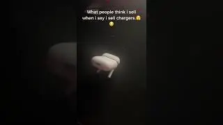 Why nowdays even chargers are sus?😏🤔😈 #airpods #iphone #wirelesscharger #apple #magsfe
