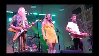 Hannah Rose Graves with Smokin Dobroleles and Jaik Willis at Dunesville Music Fest 2025