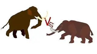 DCBA: Woolly Mammoth VS American Mastodon