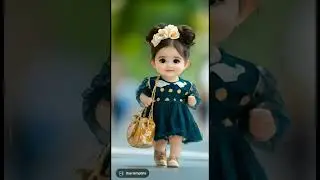 cute baby fashion show video with piu piu piu song