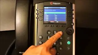 Infradapt Training Video - Polycom VVX 400 Business Media Phone Conferencing Feature