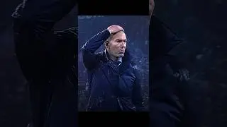 Zidane's reaction to Cristiano Ronaldo's goal ☠️ #shorts #ronaldo #zidane #football #championsleague
