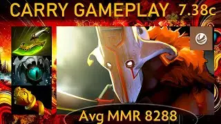 ⭐ 7.38c Juggernaut |K+A-D - 19 KP - 63%| Carry Gameplay - Dota 2 High MMR