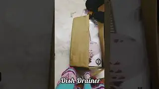 Dish Drainer.Kitchen Rack  unboxing