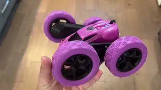 Review of QUNREDA Remote Control Car-Double Sided RC Stunt Car 360&deg; 