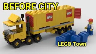 Before LEGO&reg; City, This Is What Town Sets Looked Like