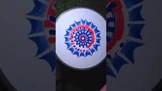 who says turntable has no art!#rotation of graphics #3D painting #gyroscope #technolog