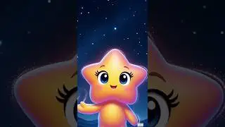 🌙 Good Night Rhymes for Kids | Chaand Taare Sleep Song 😴✨ #Shorts #ytshorts #rhymes #abcdrhymes