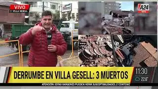 🔴 DERRUMBE EN VILLA GESELL: ENCONTRARON OTRO CUERPO ENTRE LOS ESCOMBROS