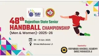 Rajasthan Police 🚨 vs Jaipur (PART-2)// 48th Rajasthan State Senior Handball Championship 🏆