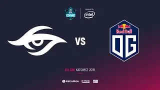 Team Secret vs OG, ESL One Katowice 2019, bo2, game 1[Lex & 4ce]