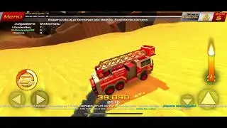 Crash Driver 2 Multiplayer - With Drifting and doing 86.000 point with Fire Truck!!