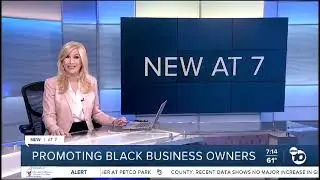 Roosevelt Williams III Champions Black-Owned Businesses | ABC 10 News Spotlight @rw3ford4